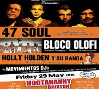 Movimientos presents: 47 Soul, Bloco Olofi, Holly Holden y Su Banda image