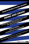 Gosh! Comics and Broken Frontier present Drink and Draw image