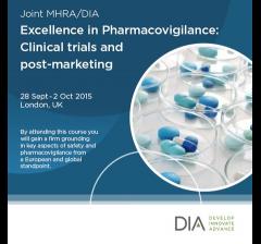 Joint MHRA/DIA Excellence in Pharmacovigilance image