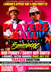 Players Ball - w/ Special Guest - Speakerfoxxx (ATL/The Academy)  image