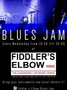 Blues Jam @ The Fiddlers Elbow image