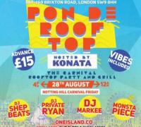 Pon De Rooftop 2015 - The Carnival Rooftop Party and Grill image