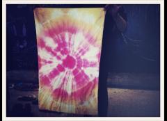 Tie Dyeing at The Breakfast Club  image
