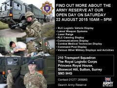 210 Transport Squdron RLC, Army Reserve Open Day image