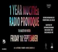 Radio Provoque & MuCitie 1 Year Anniversary image