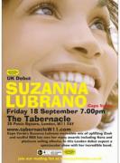 Suzanna Lubrano Full Band Uk Debut! @ The Tabernacle - Friday 18th September 2015 image