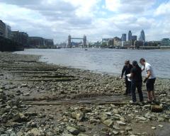 Finding Diamonds Along The Thames: Mudlarking Walk  image
