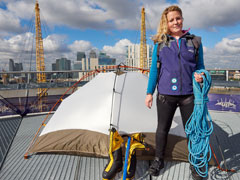 Everest pro Mollie Hughes welcomes Up at The O2 climbers image