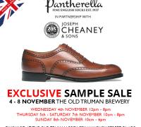 Sample Sale: Cheaney Shoes And Pantherella Socks image