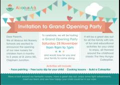 New Nursery School - Join us for our Opening Party on 28 November! image