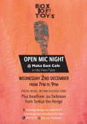 Box of Toys presents Open Mic Night image