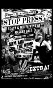 STOP PRESS! The Artful Badger Black & White Winter Masked Ball image
