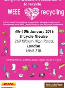 New Year Electrical Recycling at Tricycle Theatre image