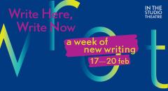 Write Here, Write Now - A week of new writing   image