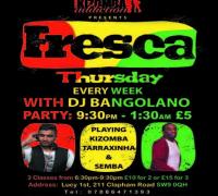 Kizomba Dance Classes & Party - Fresca Thursdays with DJ Bangolano image