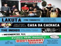 Movimientos Presents: Lakuta (Tru Thoughts) + Casa Da Cachaca + The Indios image