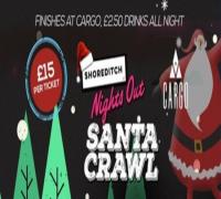 Shoreditch Santa Pub Crawl ending at Cargo image