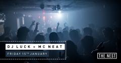 DJ Luck & MC Neat + Amy Becker image