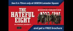 Tarantino’s Hateful Eight Roadshow To Preview At Odeon Leicester Square As A Uk Exclusive image