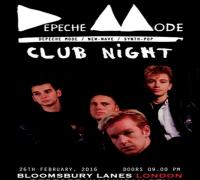 Depeche Mode Club Night image