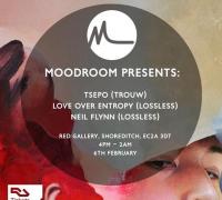 Moodroom presents: Tsepo, Love Over Entropy, Neil Flynn, Carly Foxx image
