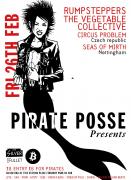 PIRATE POSSE PRESENT - The Vegetable Collective / Seas Of Mirth / Circus Problem / Rumpsteppers image