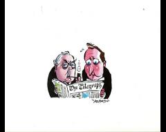 On the right lines: Celebrating 50 years of cartoons on The Daily Telegraph image