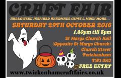 Twickenham Craft Fairs - Halloween themed handmade gift fair image