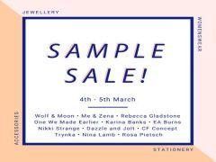 Sample Sale | London’s best emerging independent designers and makers image