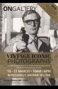 Vintage Iconic Photography: Exhibition Of Historic Original Vintage Prints From The 50s, 60s, 70s And 80s image