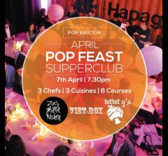 Pop Feast Supperclub feat. Zoe's Ghana Kitchen, Baba G's & Vietbox image
