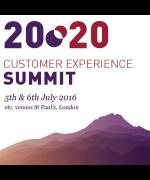 20:20 Customer Experience Summit – July 2016, London image