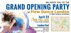 Grand Opening Party Flow Dance London image