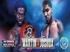 Anthony Joshua vs Charles Martin IBF World Heavyweight Title image