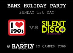 I Love The 90s vs Silent Disco Bank Holiday Party image