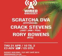Wired with Scratcha DVA, Crack Stevens, Rory Bowens image