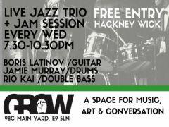 Jazz Jam at Grow, Hackney image