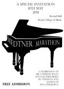 Medtner Marathon of his complete piano sonatas image