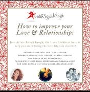 Love and Relationship Seminar with Life Coach Ar'nie Rozah Krogh image