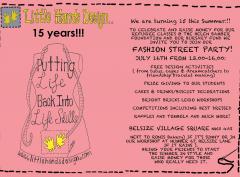 Little Hands Design 15th Anniversary Street Fair- Fundraising For Refugees and Bursaries image