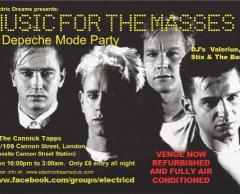 Music for the Masses (Depeche Mode Party) image