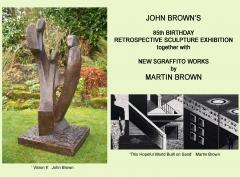 John Brown's 85th Retrospective Sculpture Exhibition image