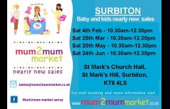 Surbiton mum2mum Childrens Nearly New Sale  image