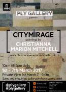 'CITYMIRAGE' Paintings by Christianna Marion Mitchell image
