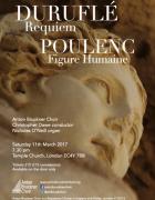 Duruflé Requiem & Poulenc Figure Humaine image