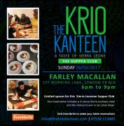 The Krio Kanteen Supper Club image