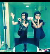 Megan Mullally and Stephanie Hunt as Nancy And Beth image