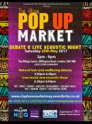 Pop Up Market and acoustic evening - Clapham image