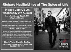 Richard Hadfield Live at Soho’s Hip Basement Jazz Club  The Spice of Life image