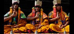 Tashi Lhunpo Monks with BlackMoon 1348, Michael Ormiston and Candida Valentino image